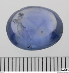 Foto von Korund (Saphir) (NHMW-MIN-Ay611)